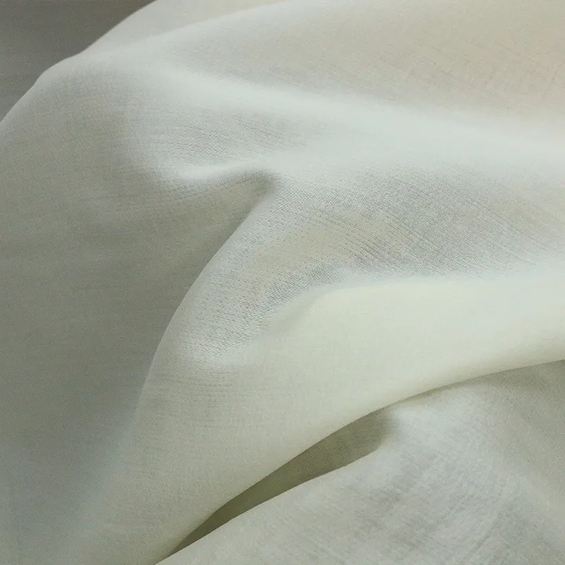 Silk satin heavy-weight fabric double-sided twill dress coat suit clothing 33 microns