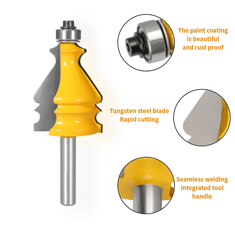 Special Moulding Bit Router Bit Woodworking Milling Cutter For Wood Tools Face Mill End Mill