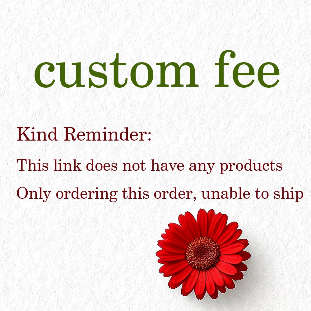 Payment link for customized products
