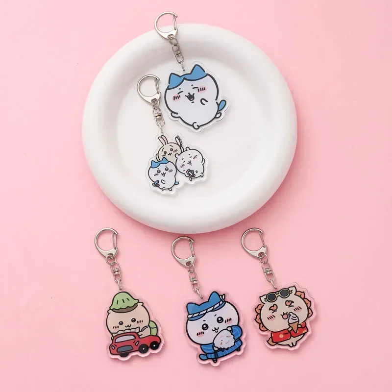 

Anime Acrylic keychain accessaries Cartoon Car Bag Pendant Gift Cute Creative Schoolbag Charm Funny Friends Fans Gifts Keyring
