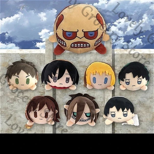 

Anime Attack on Titan Levi Ackerman Mikasa·Ackerman Sasha Braus Shingeki No Kyojin Cosplay Fluffy Throw Pillow Back Cushion Gift