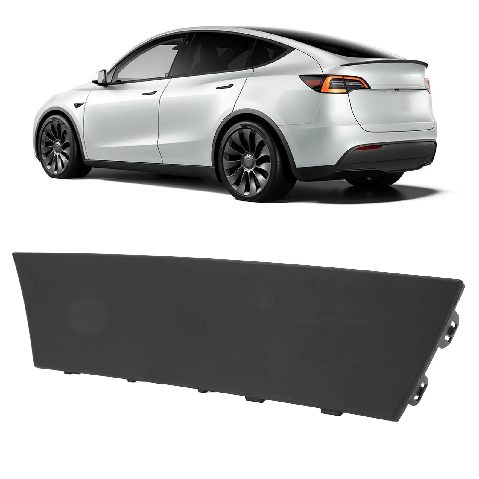 for tesla Model Y Rear Bumper Tow Hitch Cover 1494009 00 B - Replacement Tow Eye Hook Plate for 2020-2023 Models