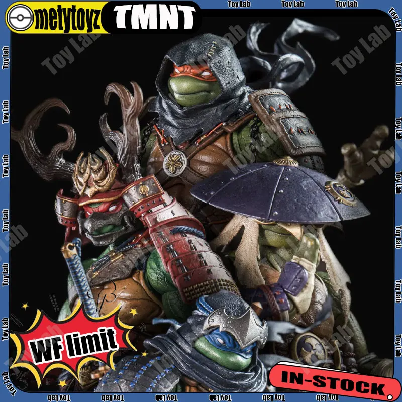 NEW Metytoyz 2026WF Limited Version Michelangelo & Raphael Donatello Leonardo Da Vinci Action Figure Collectible Model Figurine
