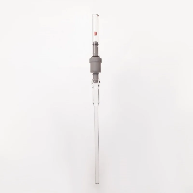 SYNTHWARE 5mm outer diameter glass low-pressure/vacuum sample tube, 500MHz, White all PTFE cover, Length 3.5/7.0 inches, XWE-528