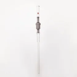 SYNTHWARE 5mm outer diameter glass low-pressure/vacuum sample tube, 500MHz, White all PTFE cover, Length 3.5/7.0 inches, XWE-528