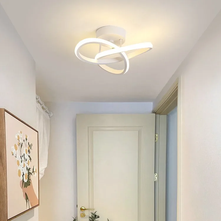 Minimally Designed Foyer Balcony Ceiling Light Hallway Living Room Modern Bedroom Dressing Room Staircase Lighting Fixtures