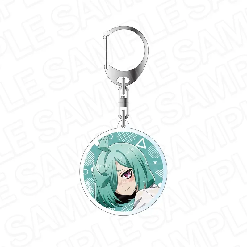 Anime Gushing over Magical Girls Utena Hiiragi Kiwi Araga Circle Acrylic Pendant Keychains Bag Decorations