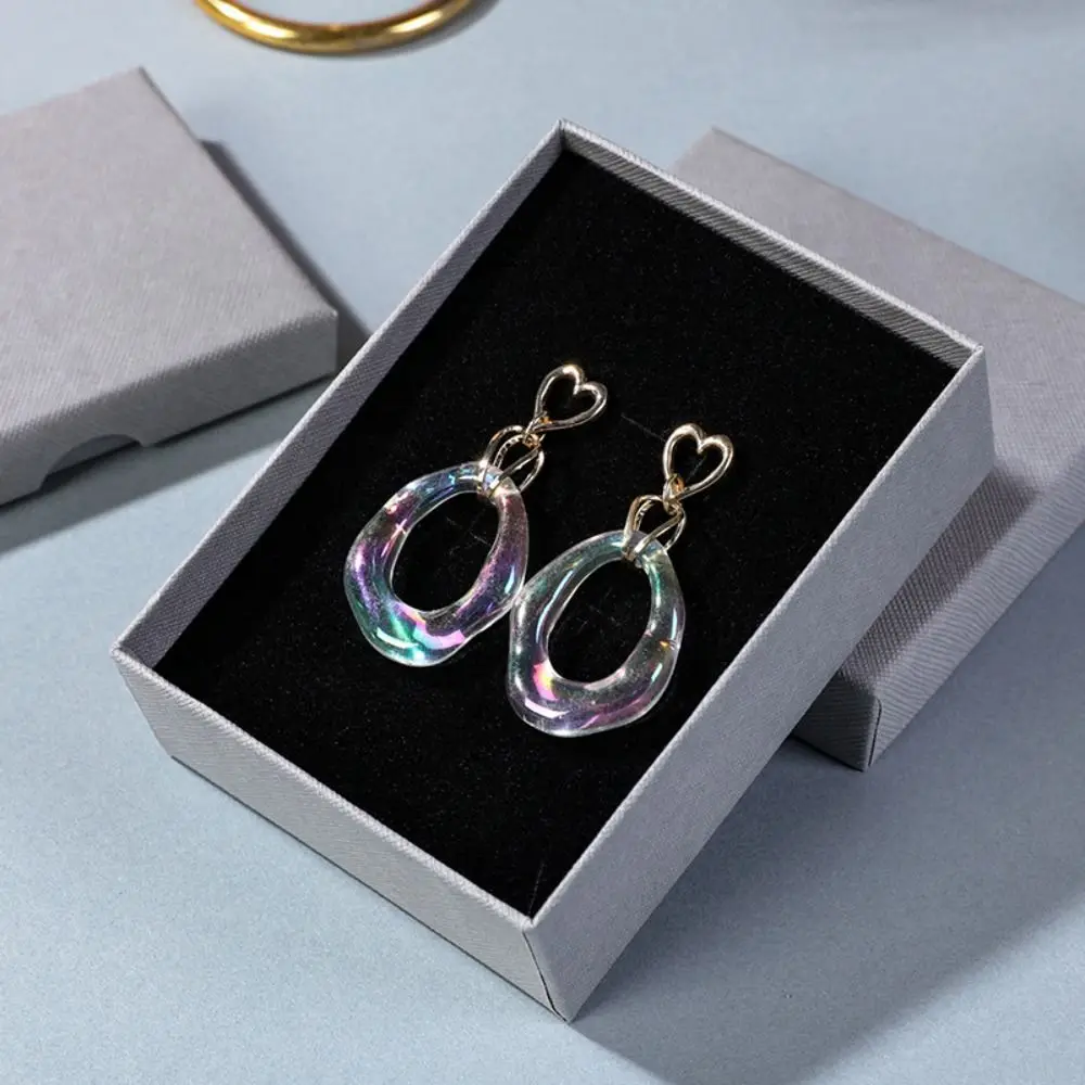 Simplicity Paper Jewelry Box Wear-resisting Fall Prevention Jewelry Organizer Delicate Portable Ring Box