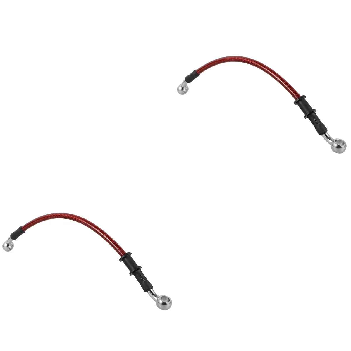 

Set of 2 Motorcycle Brake Pipe Bikes Hydraulic Hose Extension for Clutch Oil Line