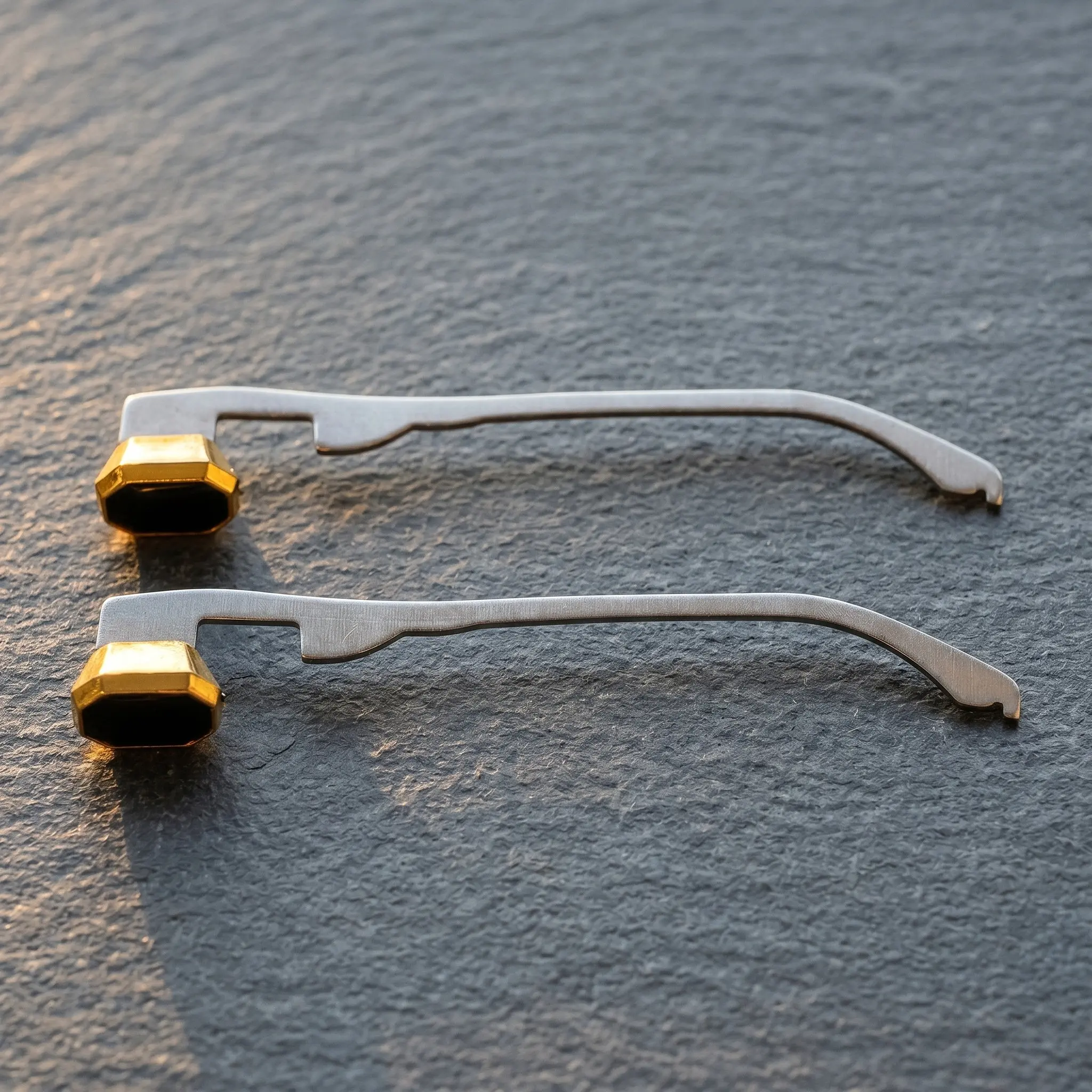 2Pcs Long Handle Umbrella Button Replacement Automatic Push Switch Repair Kit Smooth Open Close Mechanism Universal Fit Umbrella