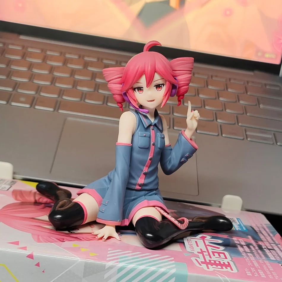 SEGA Utau Kasane Teto Premium Chokonose PVC Action Figure - Anime Figurine Model Collection Birthday Gift