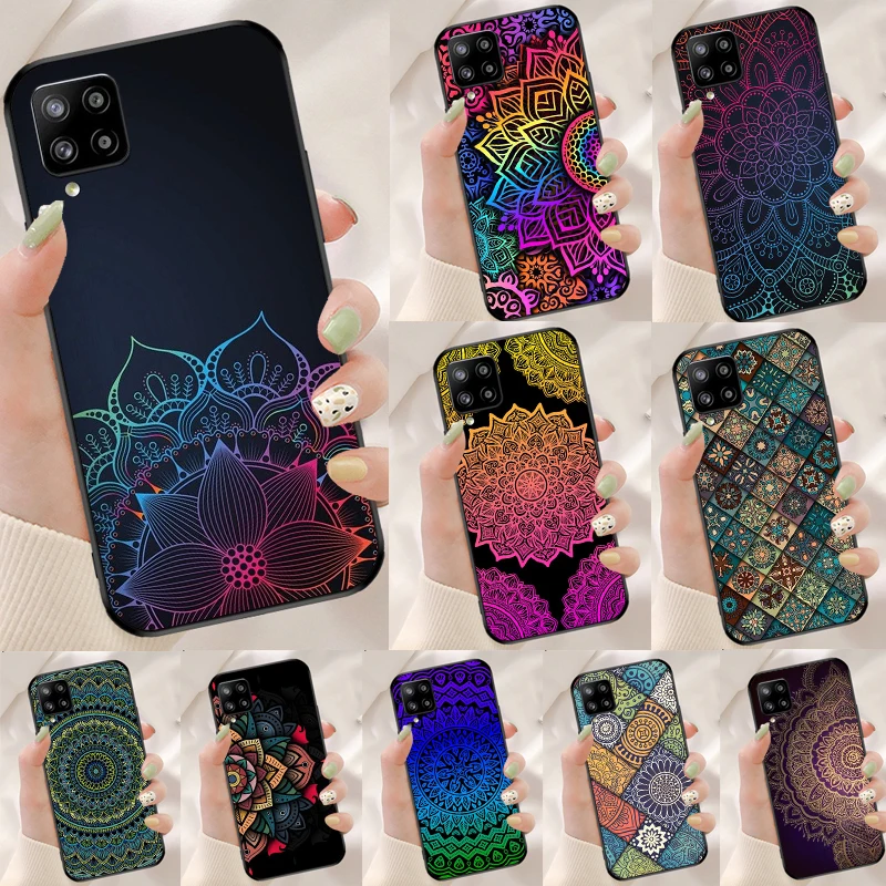Mandala For Samsung Galaxy A56 A36 A26 A16 A05 A06 A22 A32 A52 A54 A34 A14 A55 A15 A53 A33 A35 Case