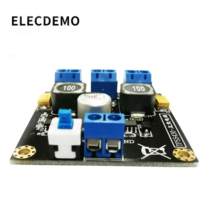 

TPS5430 24V to positive and negative 5V12V15V switching regulator power supply module board single power to dual power supply