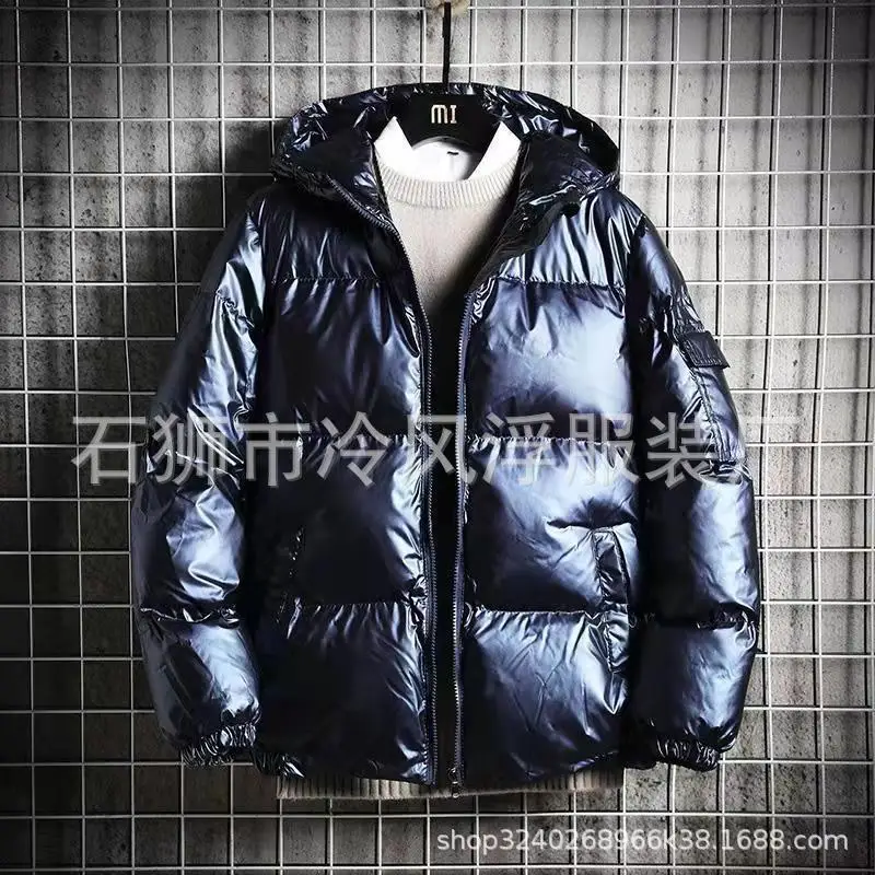 

Новое зимнее пальто, мужское утепленное хлопковое пальто, новый молодежный зимний тренд, верхняя одежда, хлопковая одежда, мужская трендовая зимняя куртка для мужчин