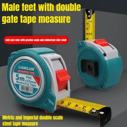 Metric/Imperial Tape Measure Retractable Thickened Wear-resistant 3M/5M Steel  Tape Measure Woodworking Measurement tools