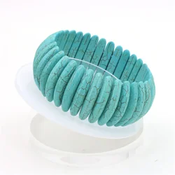 Hot Sales Moon Turquoises Bracelet for Women in Charm Bracelets Men Natural Stone National Style Jewelry Energy Accessories