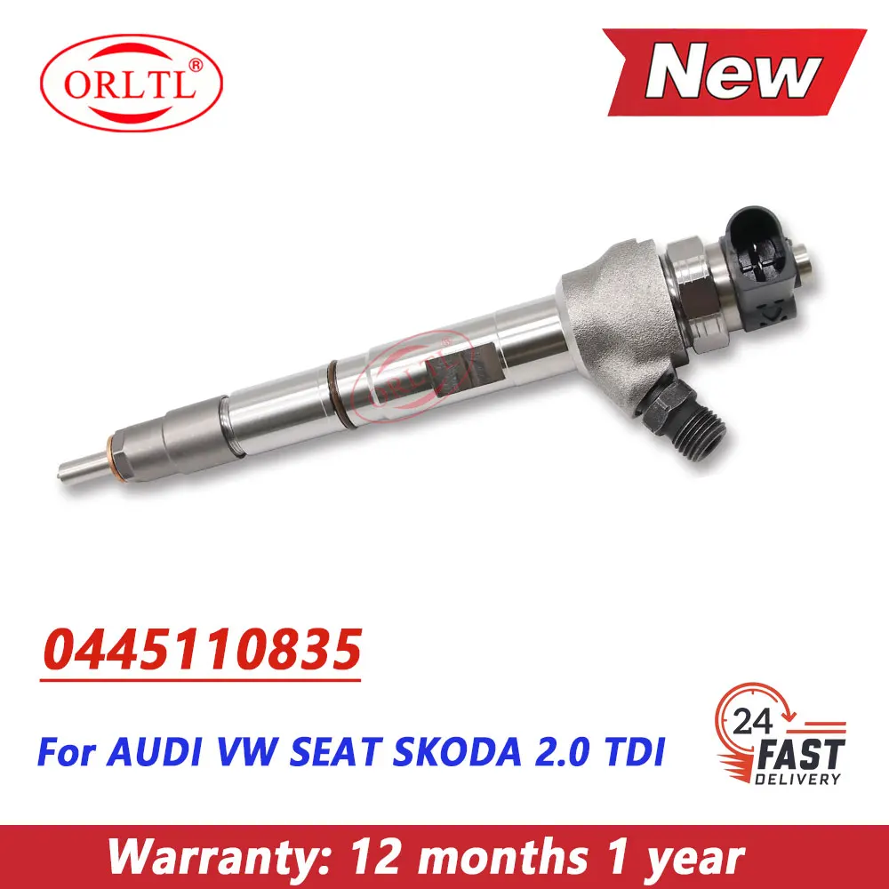 

0445110835 05L130277E New Fuel Sprayer Nozzle 0 445 110 835 for Audi VW 2.0 TDI 0445110 835 Diesel Injector