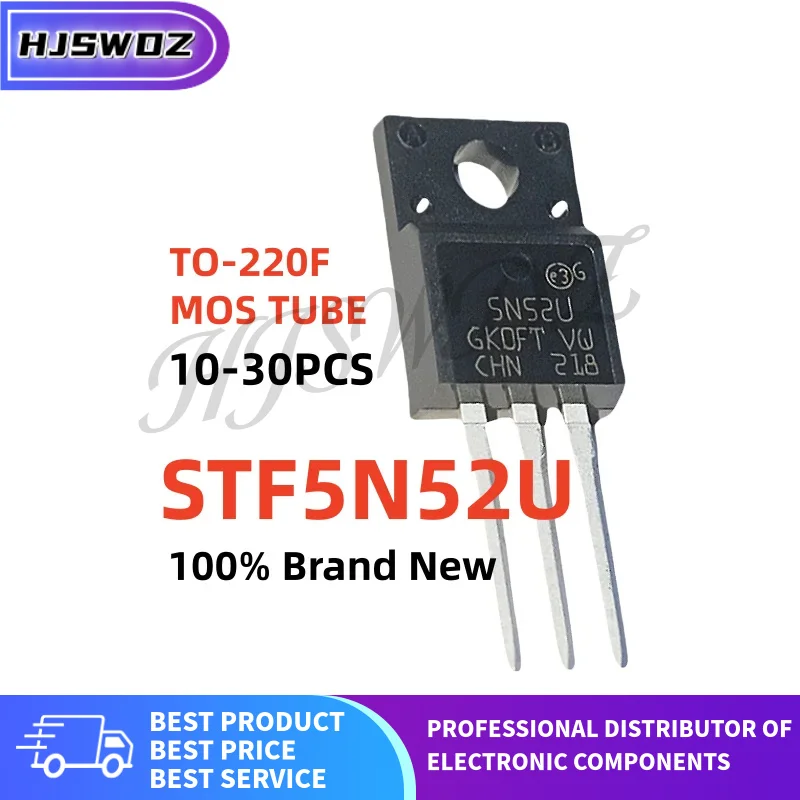 10~30Pcs New STF5N5…