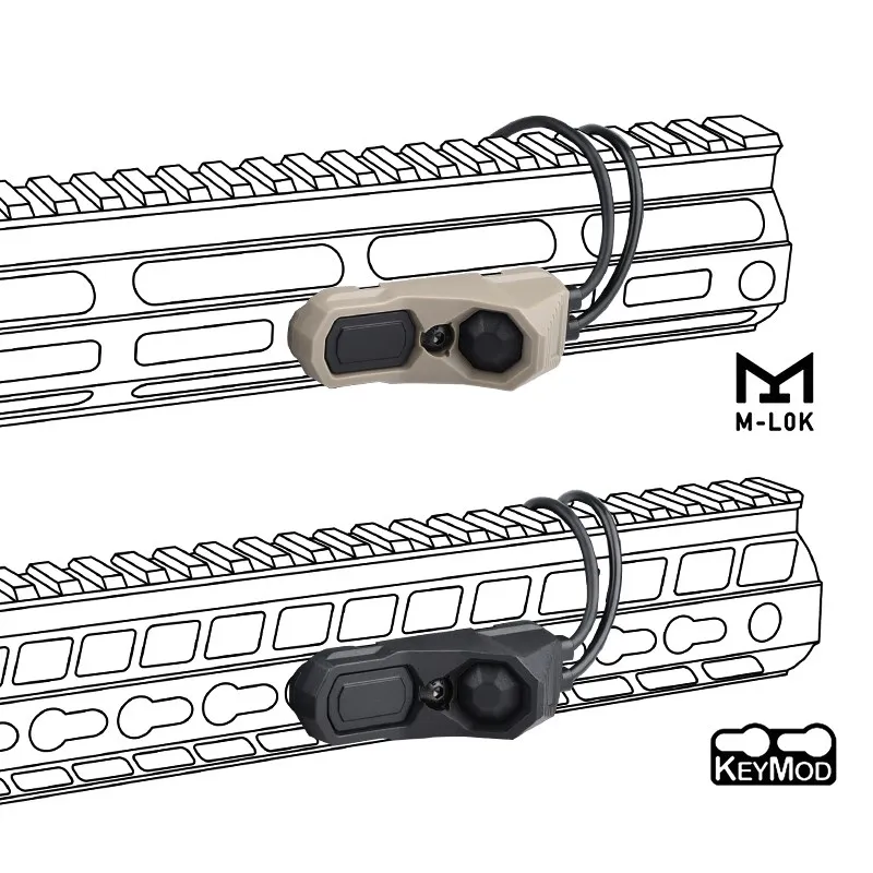 Interruptor de presión Axon dual para linterna táctica PEQ-15 DBAL-A2 - imagen 5