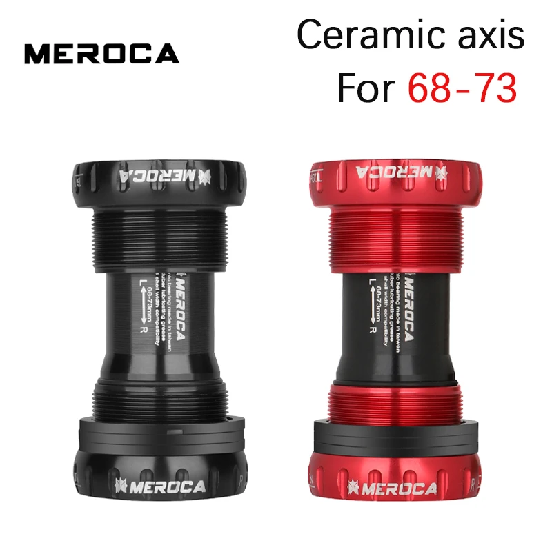 Ceramic Central movement for bicycle bottom bracket mountain bike accessories For Shimano Prowheel 24/24mm and SRAM 24/22mm