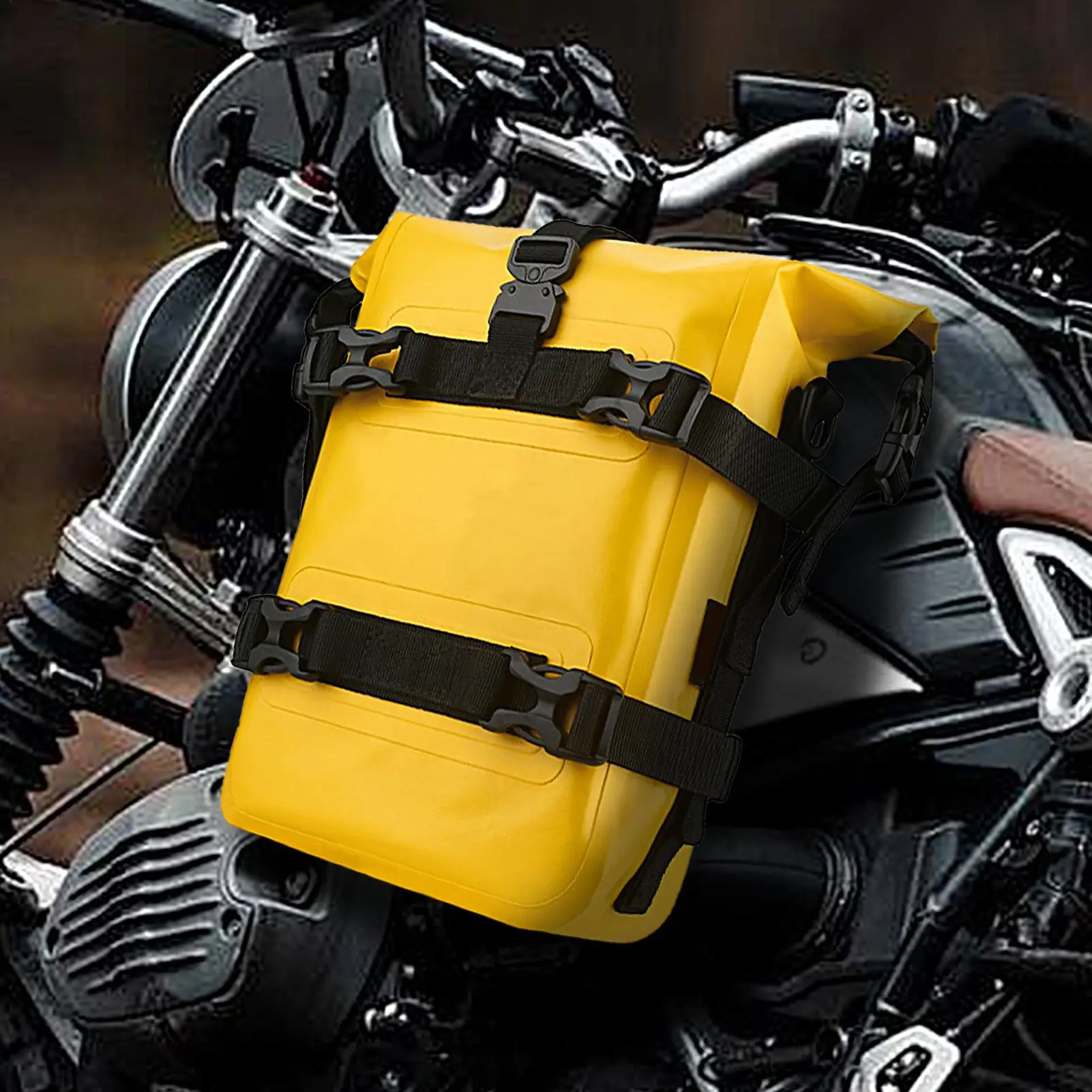 

Motorcycle Bumper Bag Heavy Duty Motorcycle Side Frame Bag Motor Side Saddle Bags Long-distance Motorbike Travel Equipment