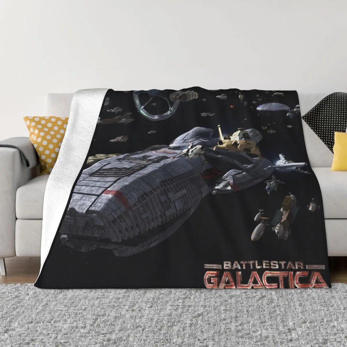 Ультрамягкое Флисовое одеяло Battlestar галактика
