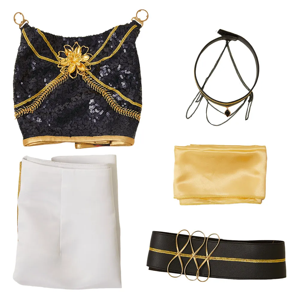 Охотник на демонов KPop, топ для косплея Mila, шорты, женская одежда, вечерние маскировочные костюмы для ролевых игр, карнавальные наряды, костюмы