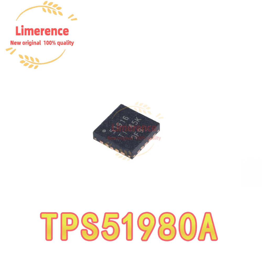 5pcs TPS51980A TPS51980ARTVR TPS51980 TPS51980RTVR TPS51980B TPS51980BRTVR  QFN U7501 U7201