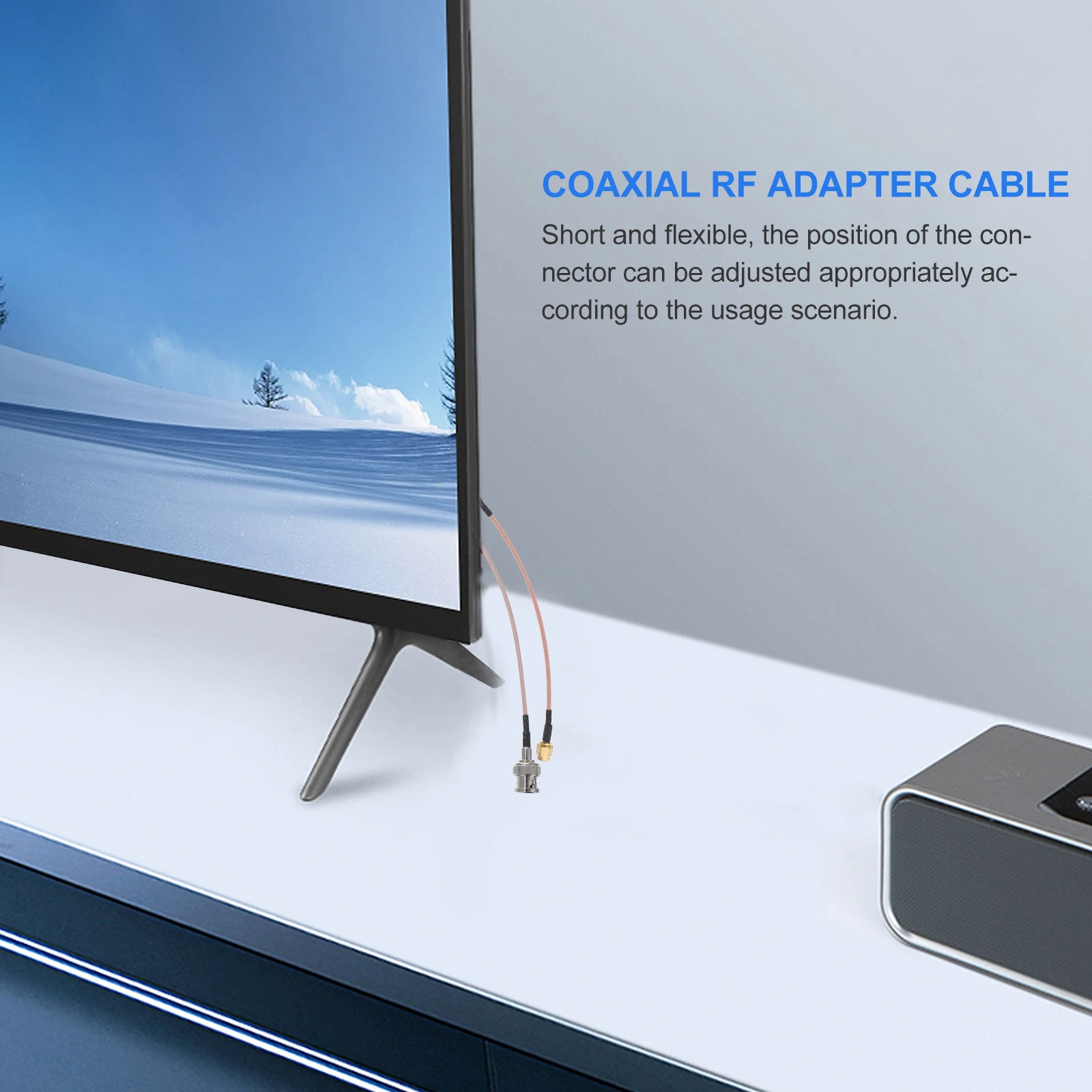 2Pcs Rg316 Male To … - image