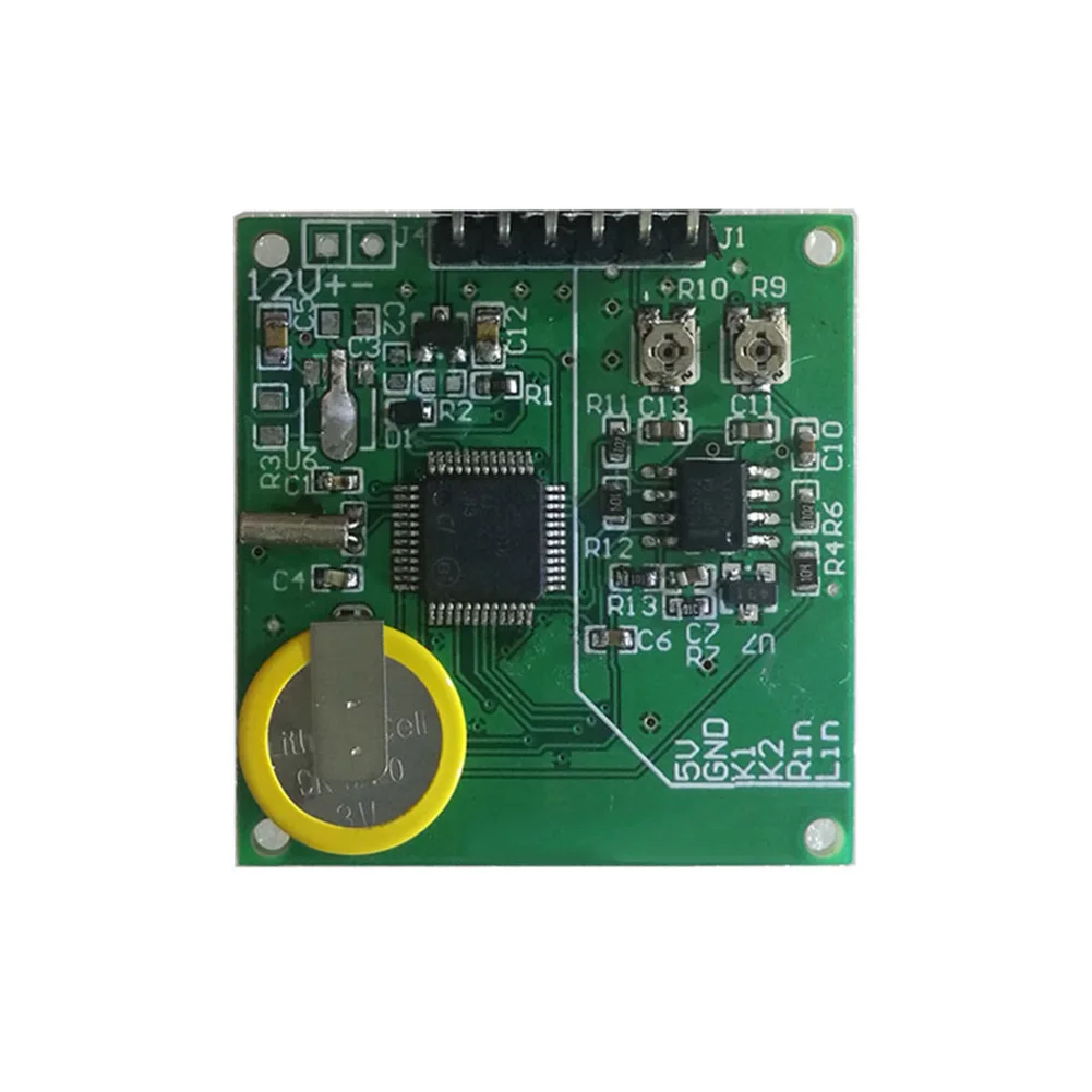 Music For Spectrum Display Module Compact 1.3 LCD Music For Spectrum Analyzer With Dynamic Color Display And Clock