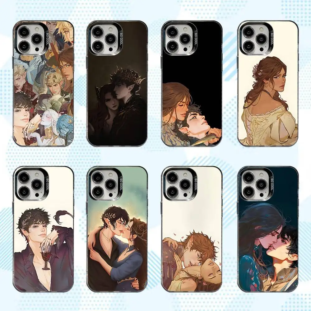 

The C-Cruel Prince Phone Case For iPhone 16,15,14,13,12,11,Mini,Pro,SE,MAX White Matte Shockproof Cover