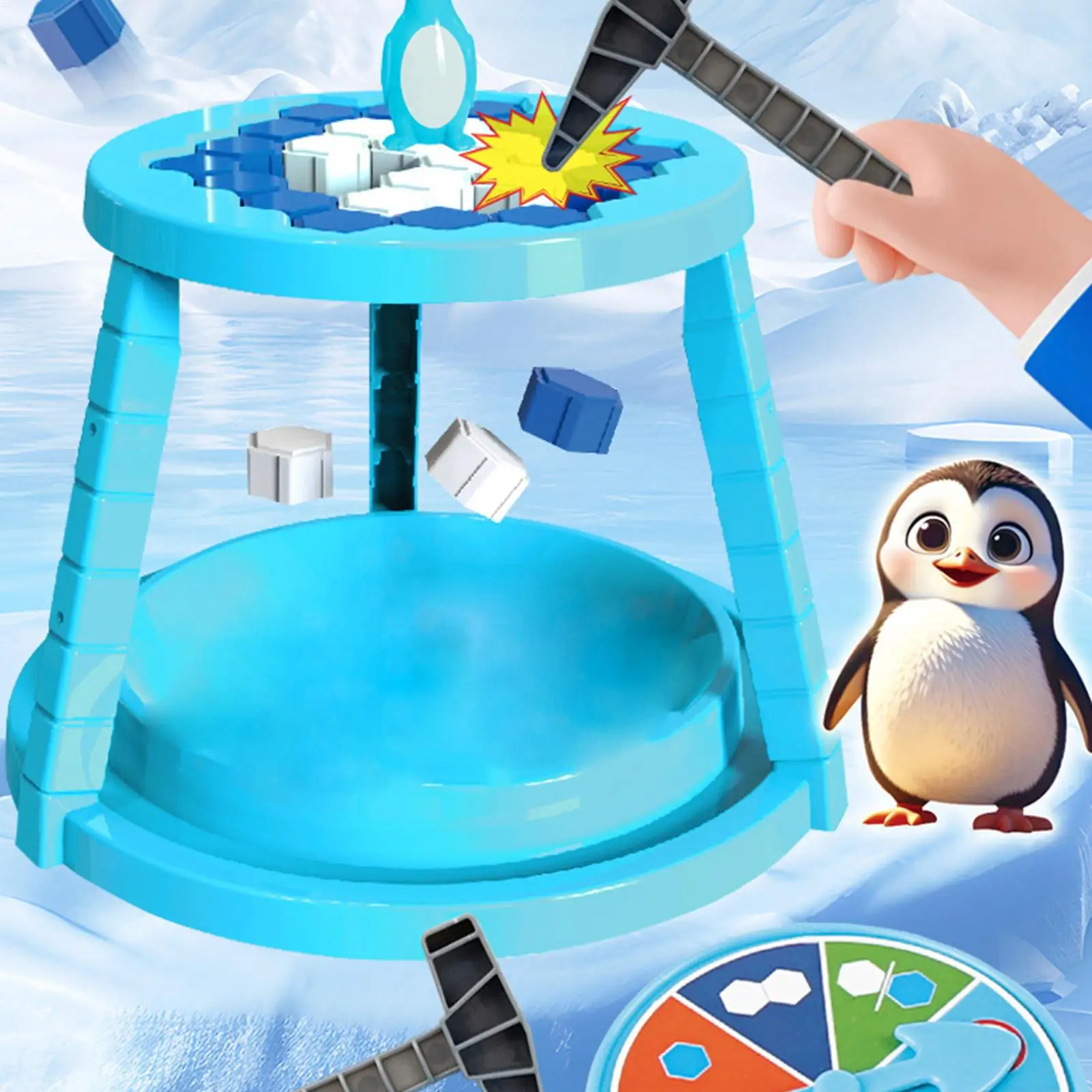 

Trend Toys Kids Parent-Child Family Party Save Penguin Ice Block Breaker Trap Kids Adults Board Game Stress Reliever Fidget Toys