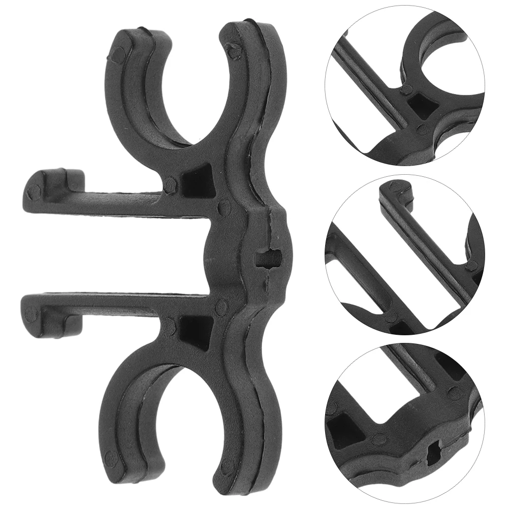 

4pcs Plastic Cane Clips Trekking Pole Connector Hiking Pole Clip Quick Easy Attachment 18Mm Poles Walking Stick Snap Storage