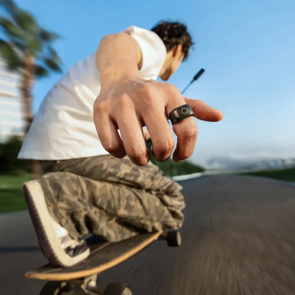 Insta360 Ring Remote 20m 66ft Mini Thumb Control IPX7 RC For Insta 360 GO Ultra X5 Ace Pro 2 X4 Air Original Accessories - view 6