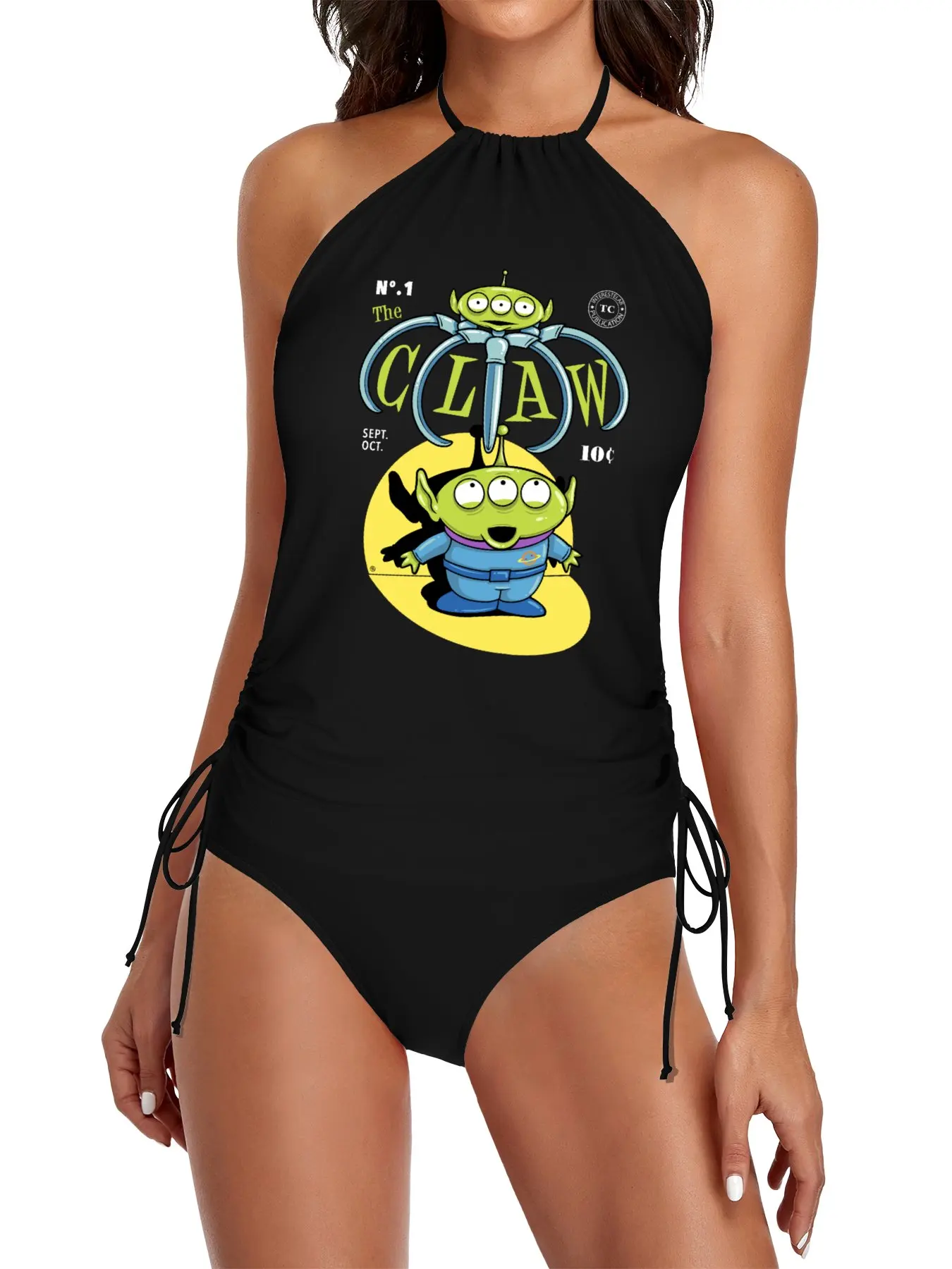 

THE CLAW Split Swimsuit Set swimming suit woman women's swimsuit swimsuit kawaii beachwear for woman