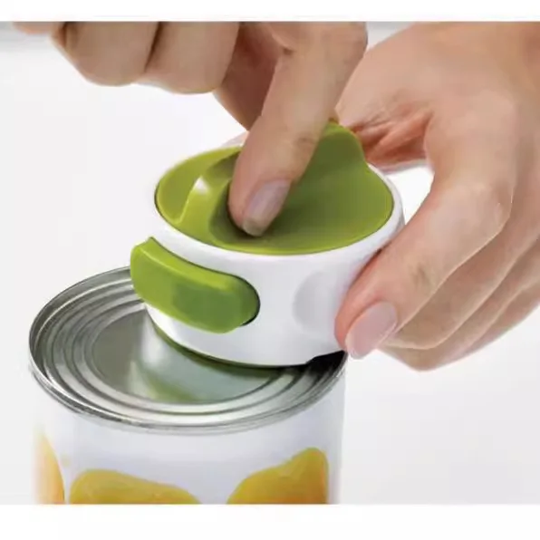 Ouvre-boîte manuel portable en acier inoxydable, mini gadgets de cuisine, multi-usages, outil d'économie de main-d 'œuvre, torsion facile, libération de sécurité