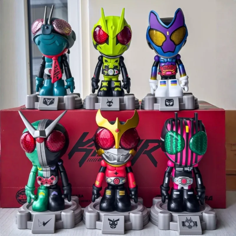 

Новая брендовая кукла Wasa Co Kamen Rider, грязная коса, слепая коробка, пустая моя императорская кавалерия Габа, окружающая кукла, модные подарочные игрушки ручной работы