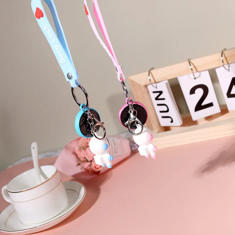 New Personality Creative Couple Pendant Watch Cute Student Children's Schoolbag Key Chain Pendant Electronic Watches