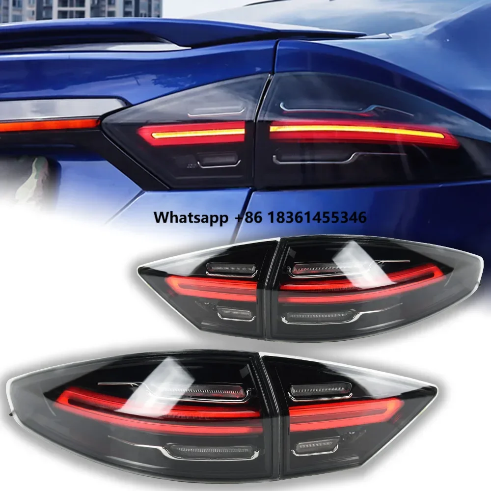 

for Fusion Led Tail Lamp 2013-2016 Mondeo Signal Tail Light Animation Rear Stop Brake Reverse Auto Accessories