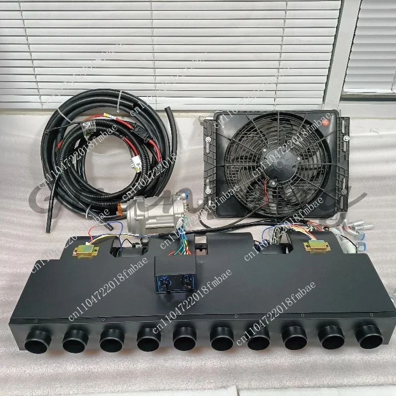 Universal 12V 24V Vehicle Air Conditioner for Van Truck Cab AC System