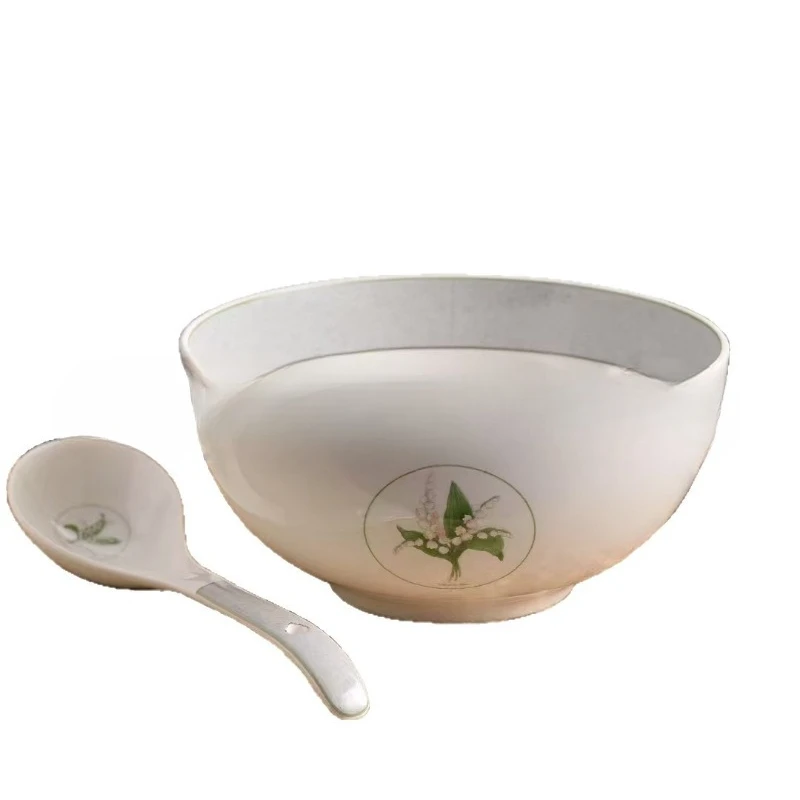 

Household light luxury high-end dishes and tableware gift box