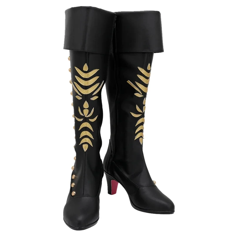 Bottes Anna pour adultes 2026, chaussures de cosplay Elsa pour filles, bottes de reine hautes XKSYK