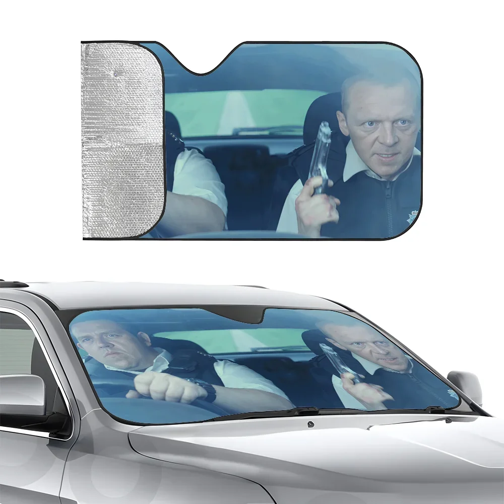 

Горячие фильмы F-Fuzz Автомобиль SunSha Трехслойная изоляция Переднее лобовое стекло автомобиля Sun Sha Присоски Блоки УФ-лучей Солнце