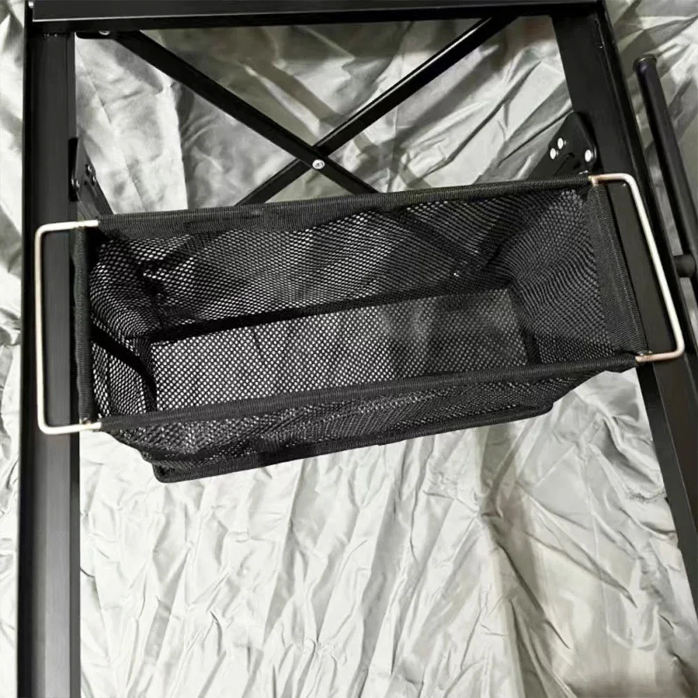 Camping IGT Unit Folding Basket Storage Box Portable Folding IGT Mesh Drain Basket for Outdoor Camping IGT Table Accessories New