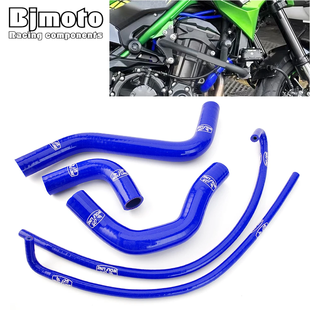 

Z900 2024 Silicone Radiator Coolant Hose Tube Kit For Kawasaki Z900 Z 900 Z-900 2017 2018 2019 2020 2021 2022 2023