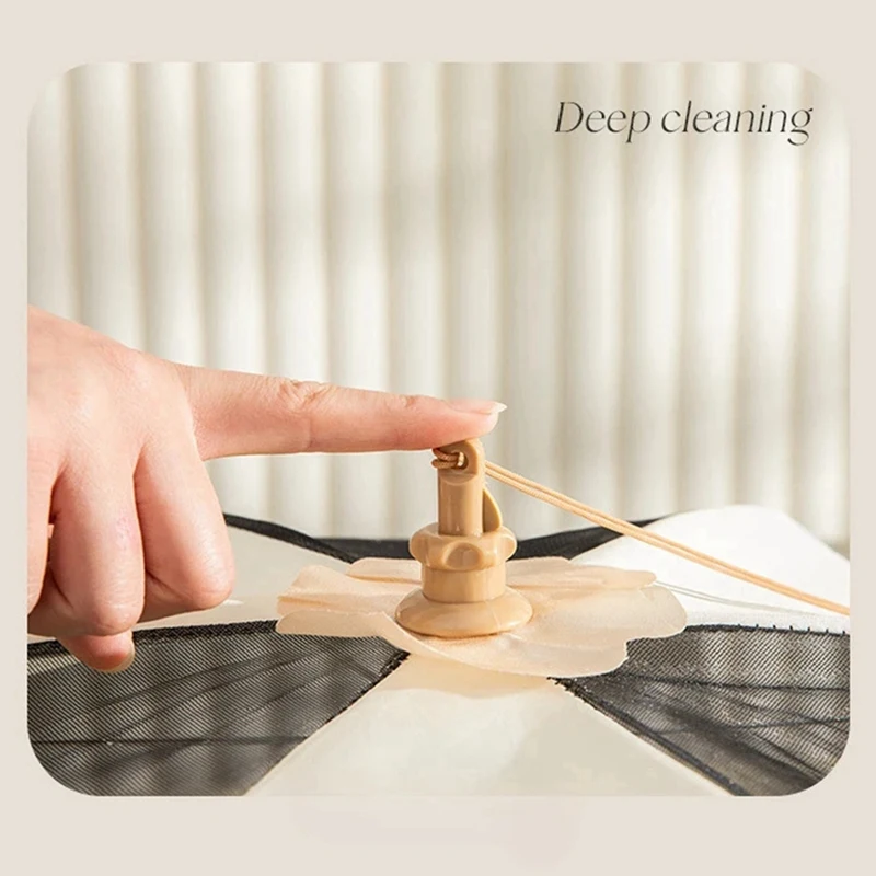 BAAG-ポータブル折りたたみダイニング傘、ファインメッシュ、通気性と防蚊性、食品、野菜、果物をカバーするために使用されます