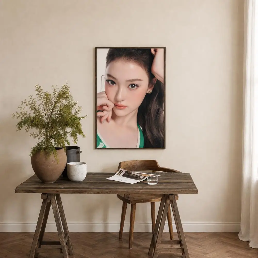 Idol Ella Gross Poster Self‑Adhesive Waterproof PP Poster Coffee House Bar Wall Art Sticker Room Home Decor