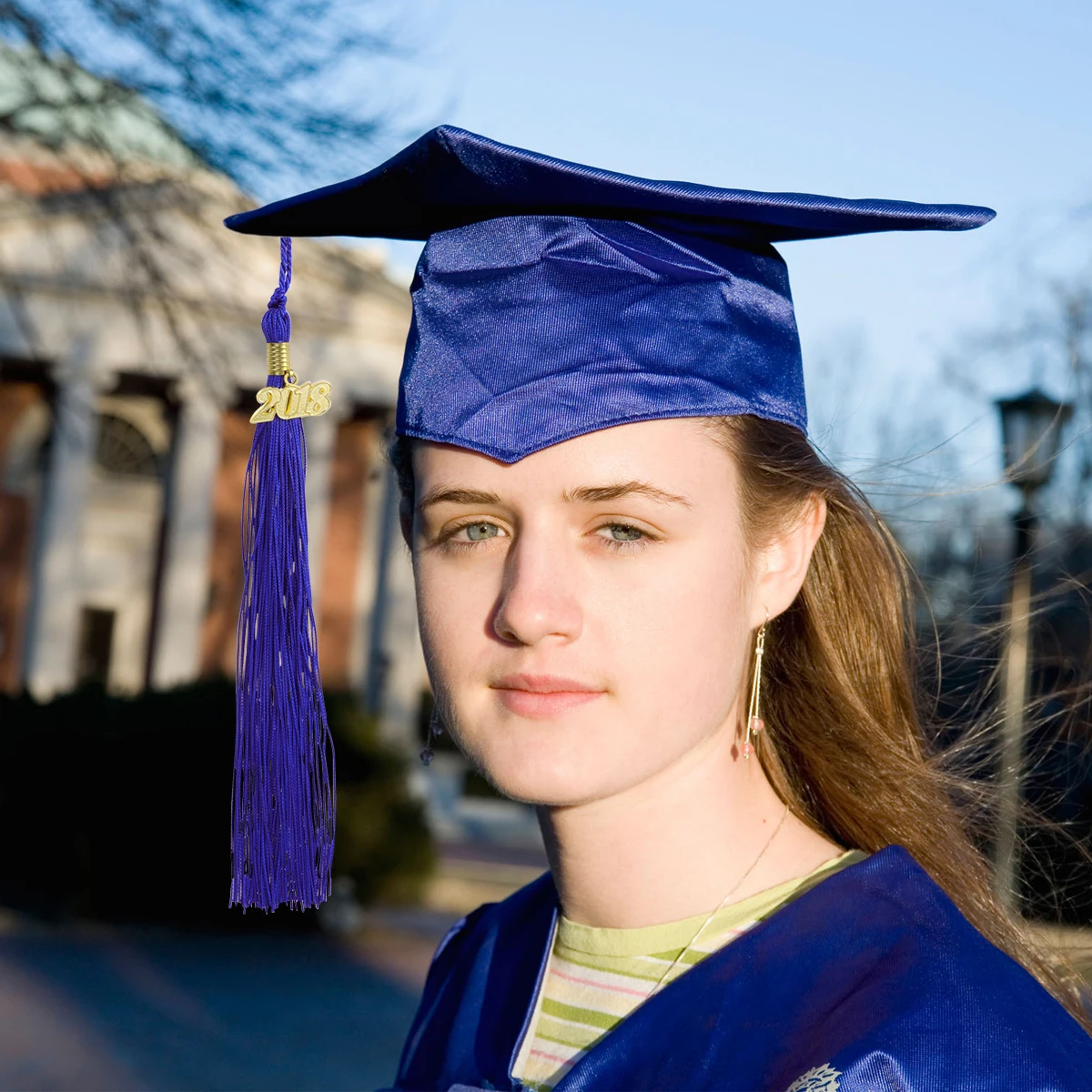 

Black Graduation Tassels Premium Polyester 2021 Ideal for Graduate Ceremony Decorative Silk Souvenir Silk Tassel