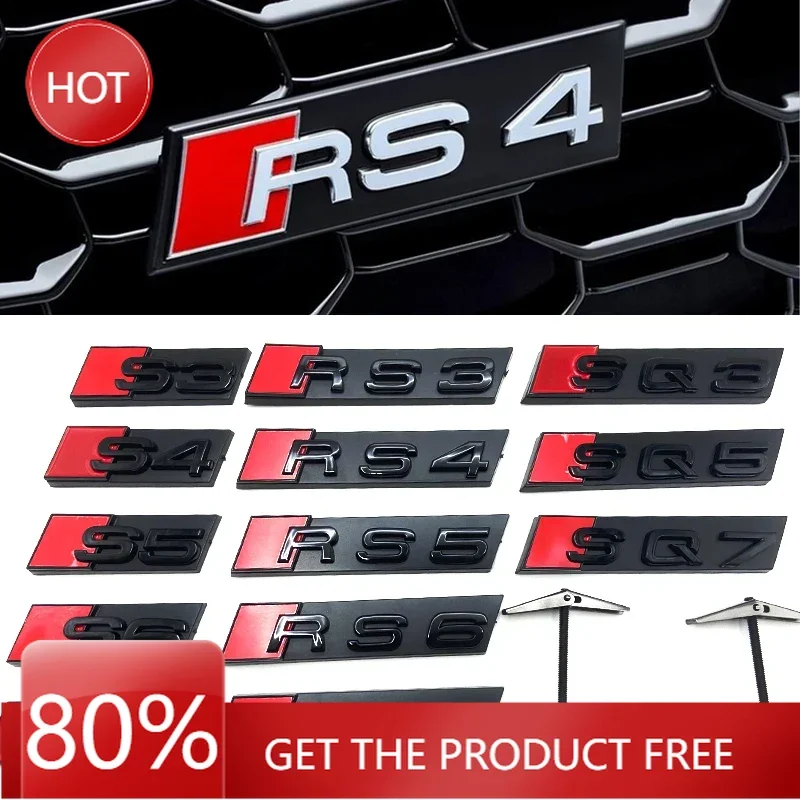 2025 ABS автомобильная передняя решетка, значок с логотипом, внешняя модификация, аксессуары для Audi S4 S3 S5 S6 S7 RS3 RS4 RS5 RS6 RS7 SQ3 SQ5 SQ7 2025 ABS автомобильная передняя решетка, значок с логотипом, внешняя модификация, аксессуары для Audi S4 S3 S5 S6 S7 RS3 RS4 RS5 RS6 RS7 SQ3 SQ5 SQ7