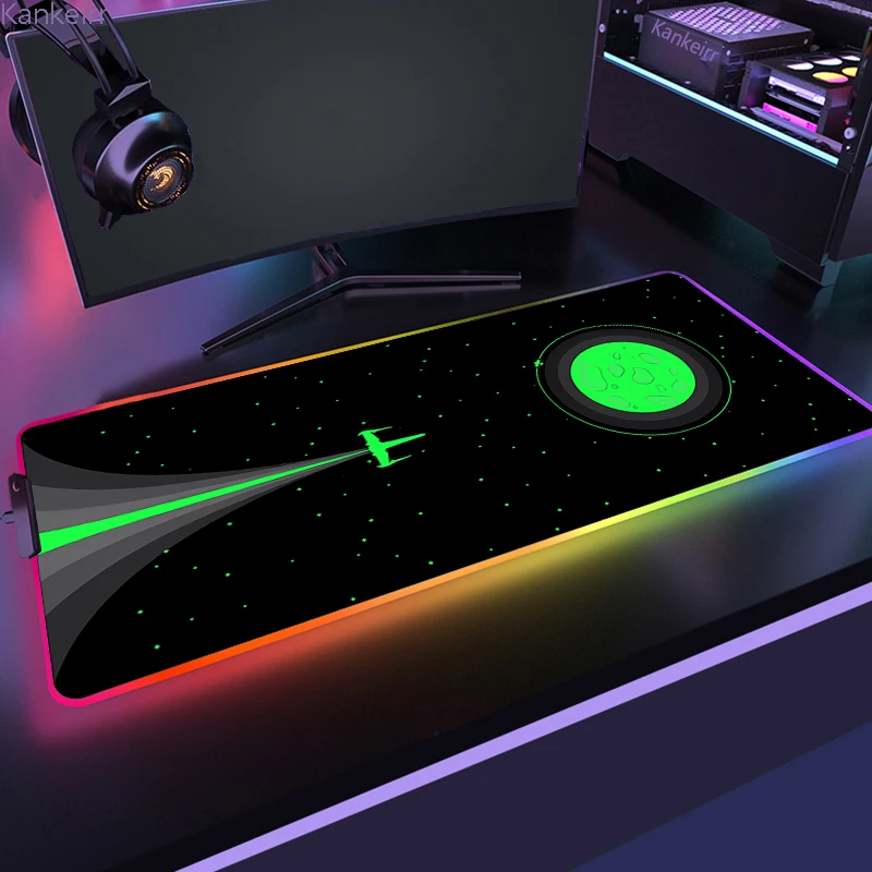 

Игровой коврик для мыши «Вселенная» с RGB-подсветкой